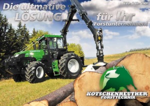Speciale schuiftractors Kotschenreuther K 240 R