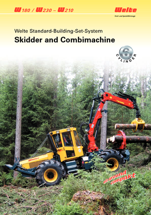 Speciale schuiftractors Welte W 130 K