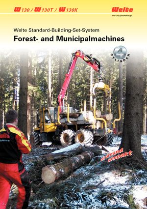 Speciale schuiftractors Welte W 130