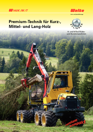 Speciale schuiftractors Welte W 140 M