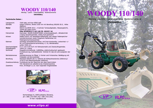 Speciale schuiftractors Vilpo Woody 110