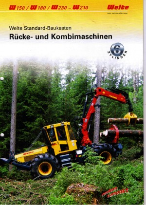 Speciale schuiftractors Welte W 210