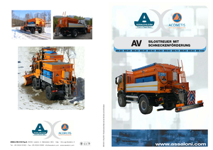 Koppelbare strooier Assaloni AV 80