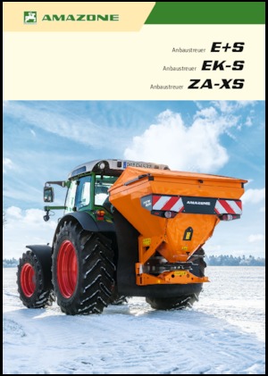 Koppelbare strooier Amazone E+S 751 Special