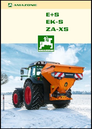 Koppelbare strooier Amazone E+S 751 Special