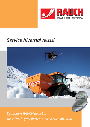 Koppelbare strooier Rauch SA 121 R