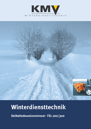Koppelbare strooier KMV SL 200