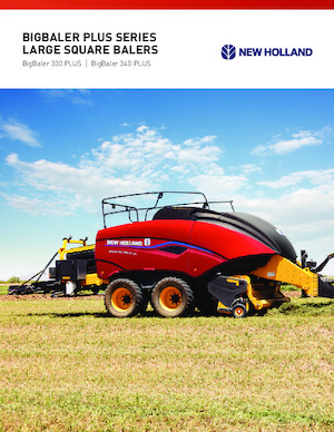 Vierkante-balenpersen New Holland BigBaler 330 PLUS CropCutter® Packer Cutter