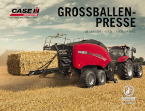 Vierkante-balenpersen Case IH LB 434 XL