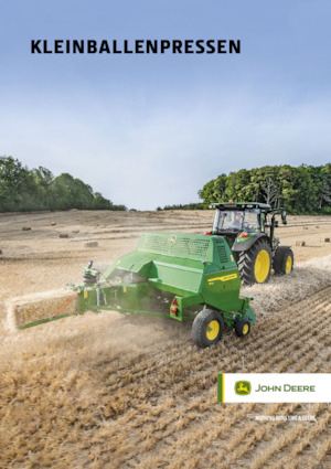 Vierkante-balenpersen John Deere S180 