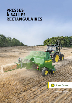 Vierkante-balenpersen John Deere S180 