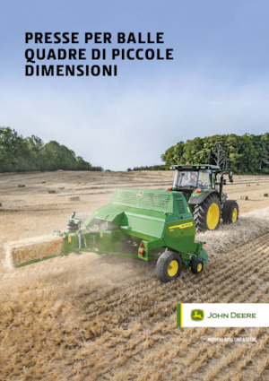 Vierkante-balenpersen John Deere S160