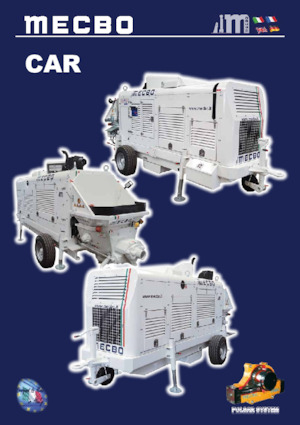 Stationaire betonpompen Mecbo Car P6.110