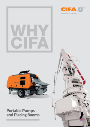 Stationaire betonpompen CIFA PC 709