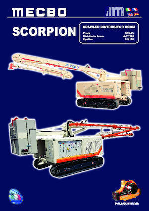 Stationaire betonpompen Mecbo Scorpion