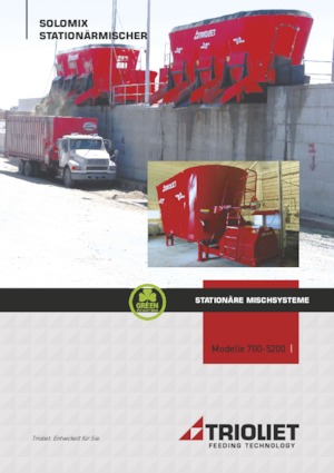 stationaire voermengwagens Trioliet Solomix 2 - 3200