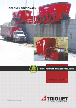 stationaire voermengwagens Trioliet Solomix 2 - 3200