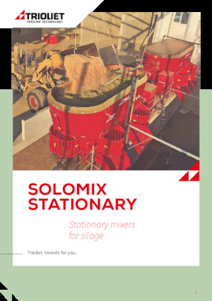 stationaire voermengwagens Trioliet Solomix 2 - 2000 ZK