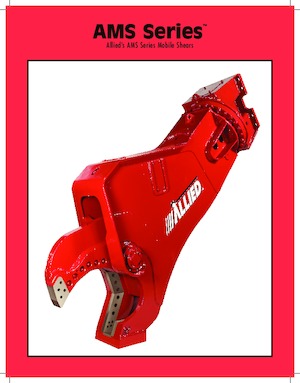 Staalschrootsnijders Allied AMS 50 Throat