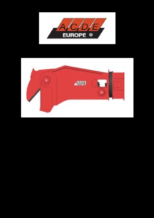 Staalschrootsnijders ACDE ATC40