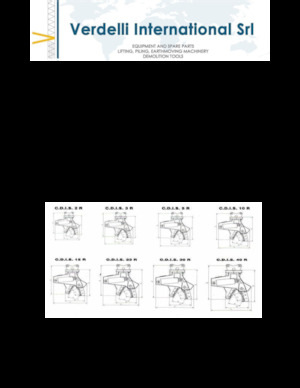 Staalschrootsnijders Verdelli C.D.I.V. 15