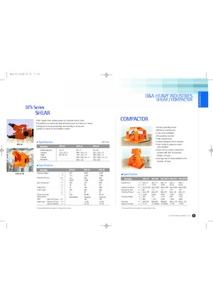 Staalschrootsnijders D & A DFS 40