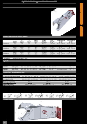 Staalschrootsnijders Kinshofer DXS-40-A