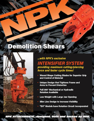 Staalschrootsnijders NPK K-4JREH