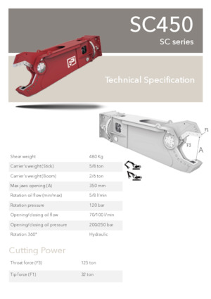 Staalschrootsnijders Promove SC 450
