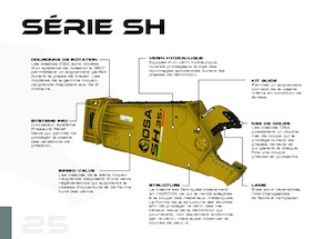 Staalschrootsnijders OSA Demolition Equipment SH 25.1