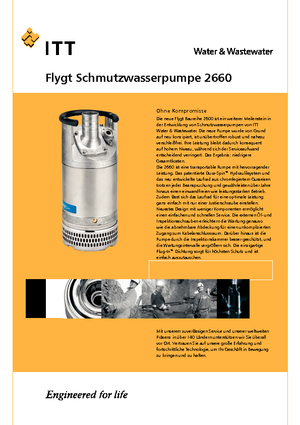 Rioolpomp Flygt-Pumpen 2660 LR 251