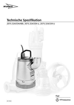 Rioolpomp Flygt-Pumpen BIBO 2075 LR 271