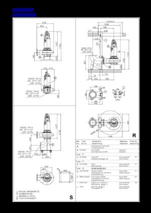Rioolpomp Faggiolati G818 R3C4-V105AA2