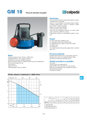 Rioolpomp Calpeda GM 10 QM