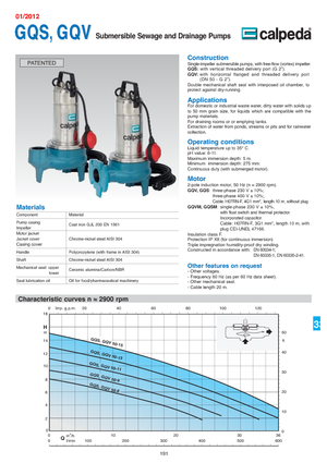 Rioolpomp Calpeda GQV 50-8