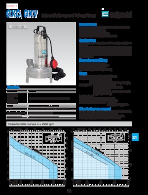 Rioolpomp Calpeda GXC 40-13