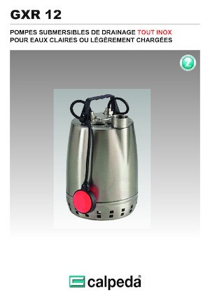 Rioolpomp Calpeda GXR 12-18