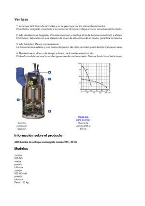 Rioolpomp ABS-Pumpen J 205 ND