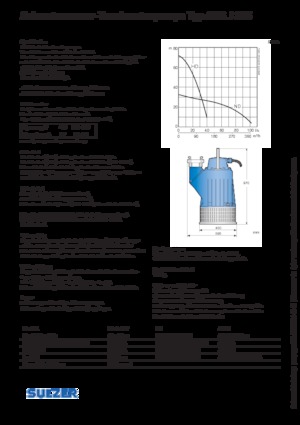 Rioolpomp Sulzer J 205 HD