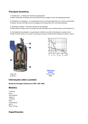 Rioolpomp ABS-Pumpen J 405 ND