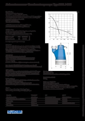 Rioolpomp Sulzer J 405 ND