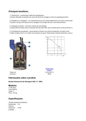 Rioolpomp ABS-Pumpen J 5 W