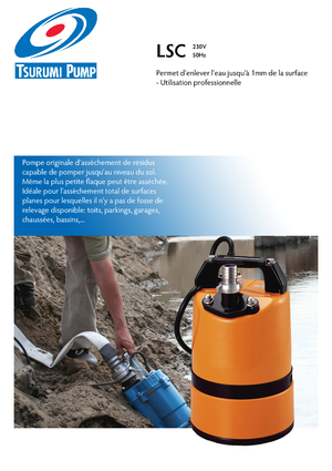 Rioolpomp Tsurumi-Pumpen LSC1.4S2