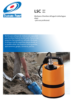 Rioolpomp Tsurumi-Pumpen LSC1.4S2