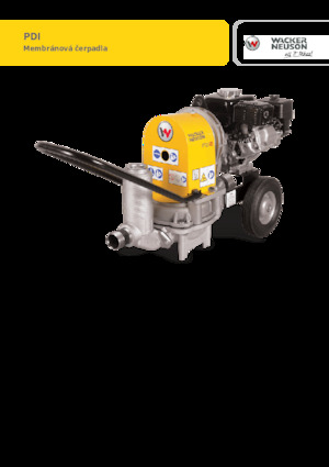 Rioolpomp Wacker Neuson PDI 2A