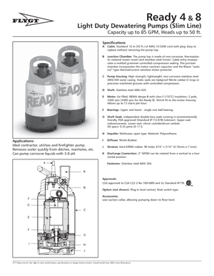 Rioolpomp Flygt-Pumpen Ready 8