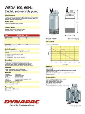 Rioolpomp WEDA Weda 100