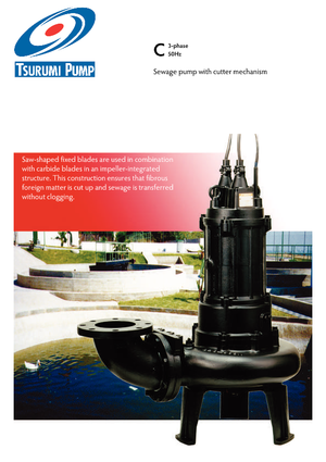 Vuilwaterpompen Tsurumi-Pumpen 80C21.5