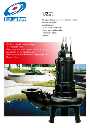 Vuilwaterpompen Tsurumi-Pumpen 80UZ47.5