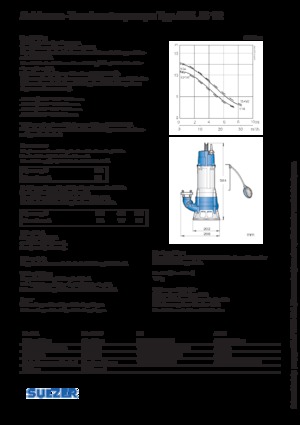 Vuilwaterpompen Sulzer JS 12 D 114